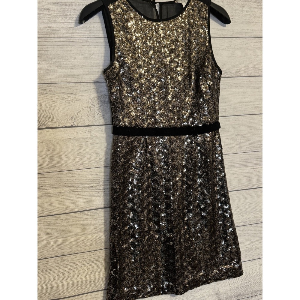 Women's/Juniors Black & Gold Sequin Cocktail Dress – One Clothing – Size XS - Picture 10 of 15